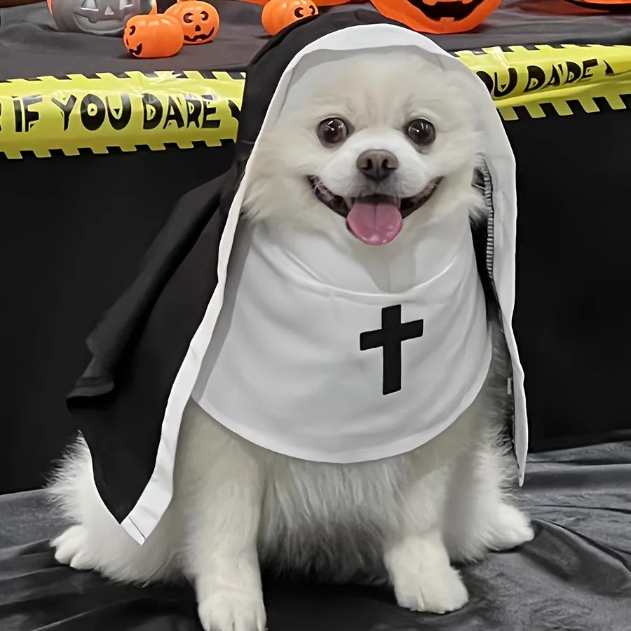 costume da suora per cani e gatti