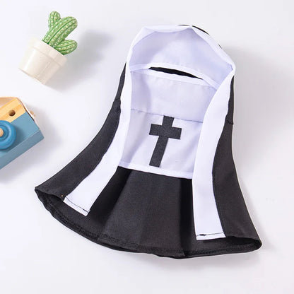 costume da suora per cani e gatti